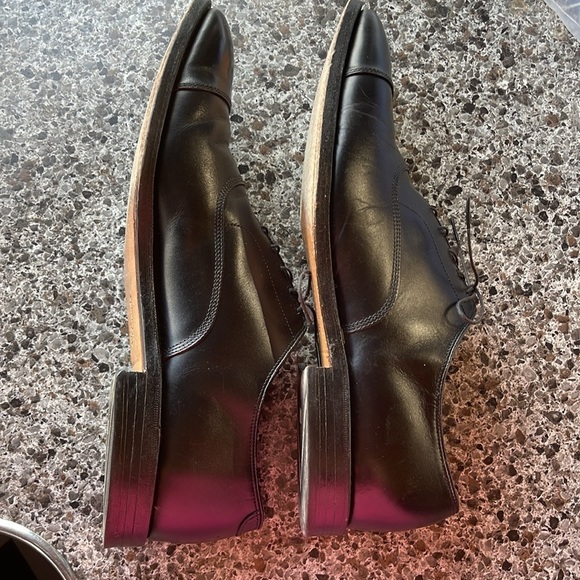 ALLEN EDMONDS | Park Avenue Cap-toe Oxfords Black men’s size 13B‎ good preowned main image 5